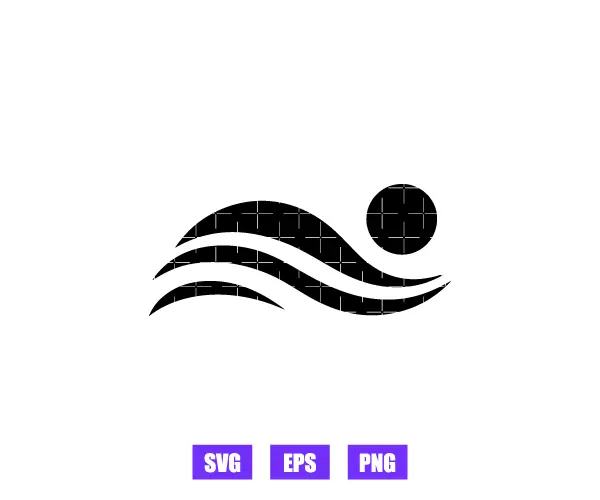 Swimming Logo Graphics Free Download