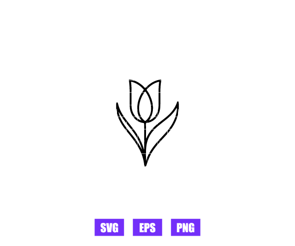 Tulip Logo Graphics Free Download
