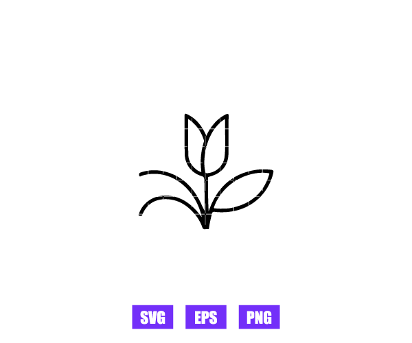 Tulip Logo Graphics Free Download