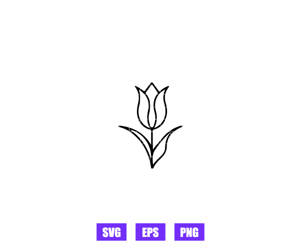 Tulip Logo Graphics Free Download