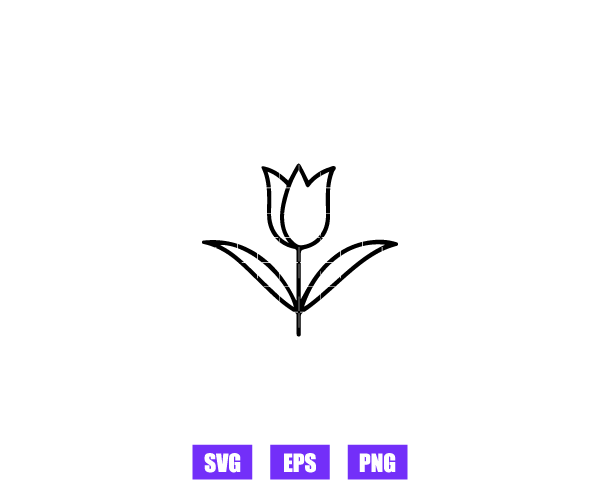 Tulip Logo Graphics Free Download