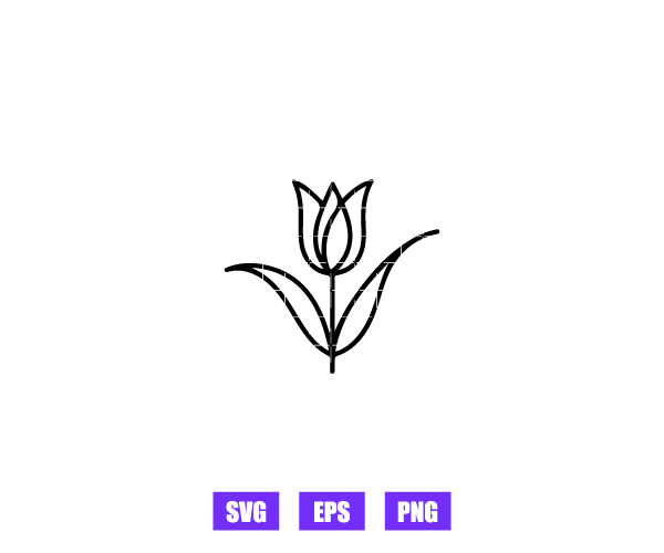 Tulip Logo Graphics Free Download