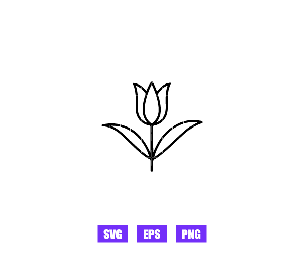 Tulip Logo Graphics Free Download