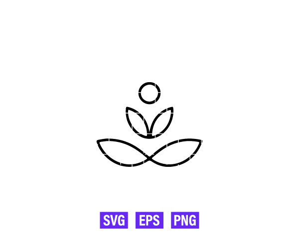 Yoga Logo Graphics Free Download