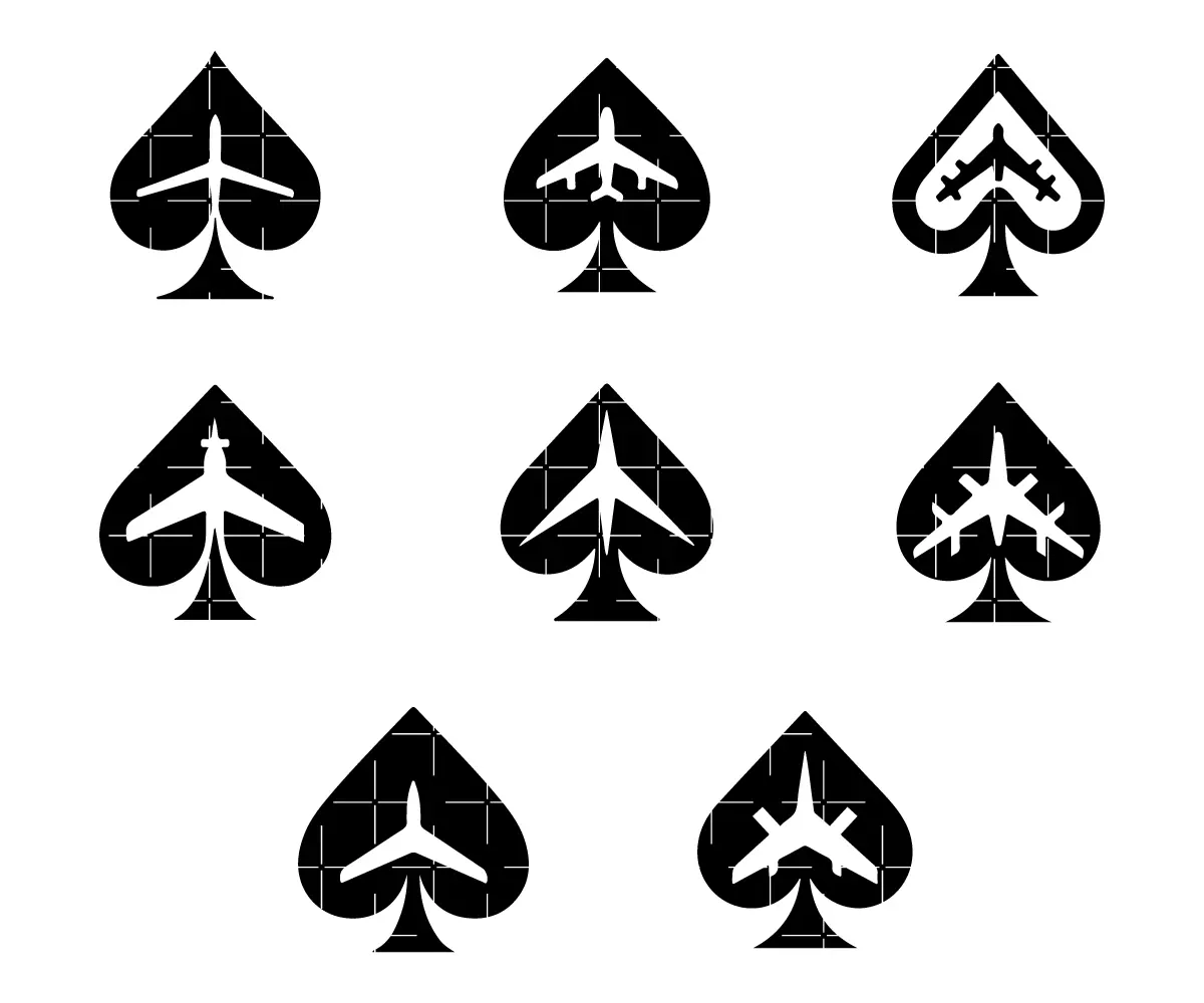 best plane spade logo free download
