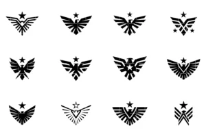 best star eagle logo free download