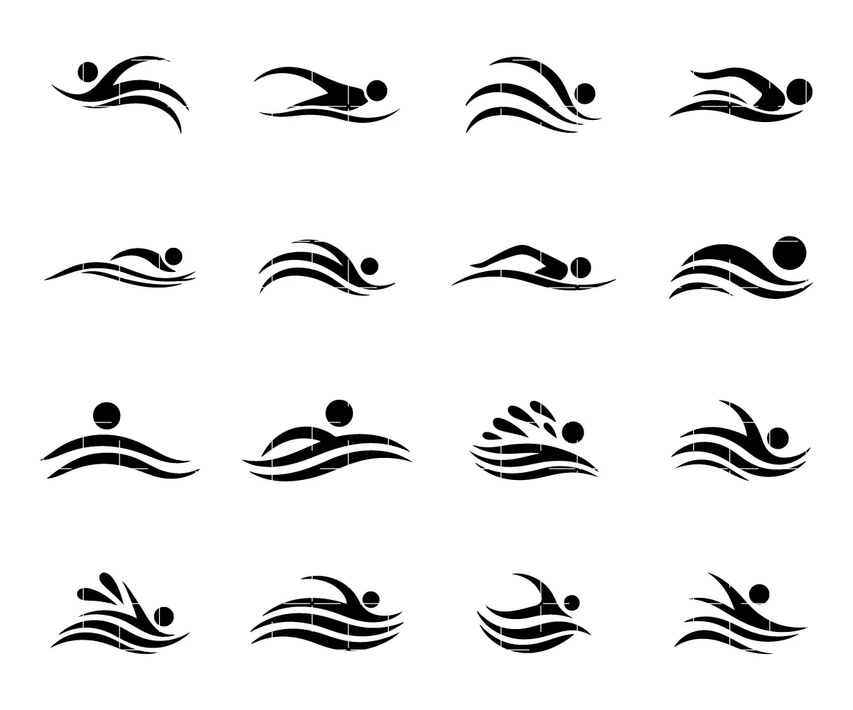 best swimming logo free download