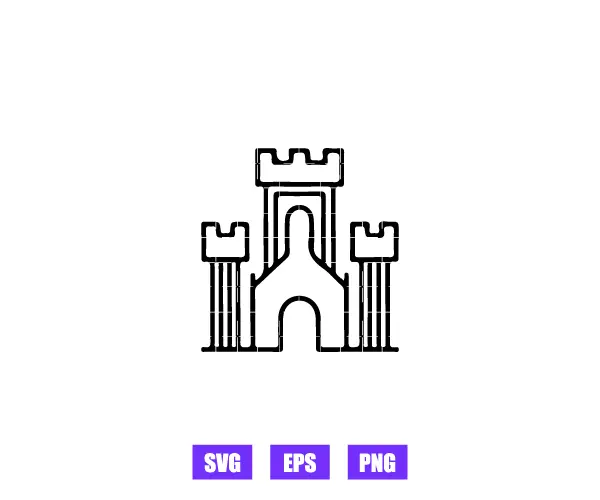 Castle Logo Graphics Free Download