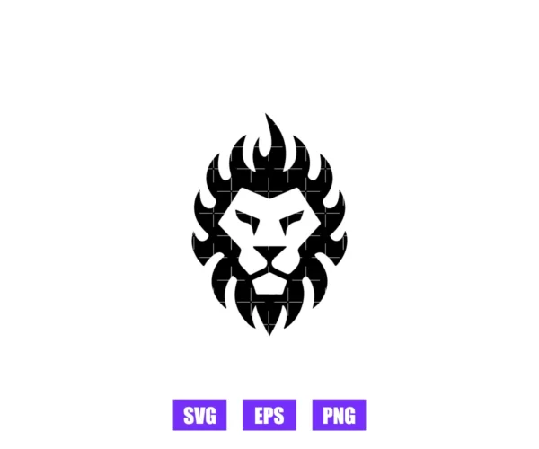 Lion Fire Logo