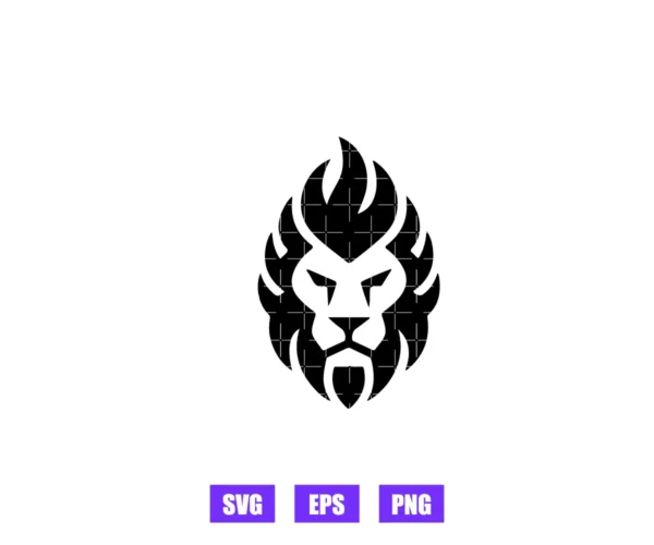 Lion Fire Logo
