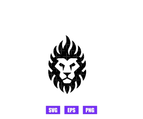 Lion Fire Logo