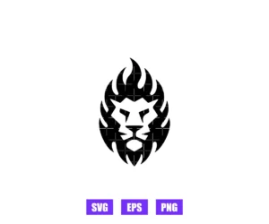 Lion Fire Logo