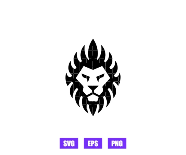 Lion Fire Logo
