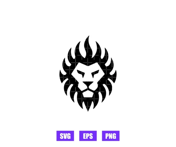 Lion Fire Logo